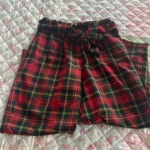NWOT Albion Fit tie waist pants. Just in time for the holidays!